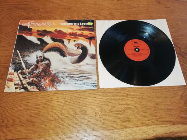 Samson Before the Storm 1982 Polydor 2383654 Deutsche Pressung NM/VG+
